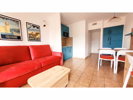 achat appartement 2 pièces 36m² argeles sur mer 66700