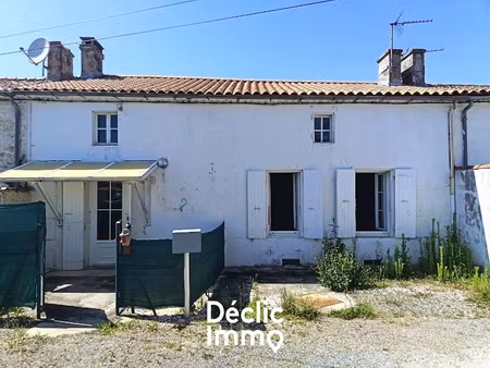 vente maison 3 pièces 46 m² à sainte-gemme (17250)  109 180 €