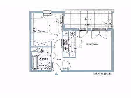appartement 2 pièces 48 m² à vendre / acheter guyancourt 78280 ? | era immobilier