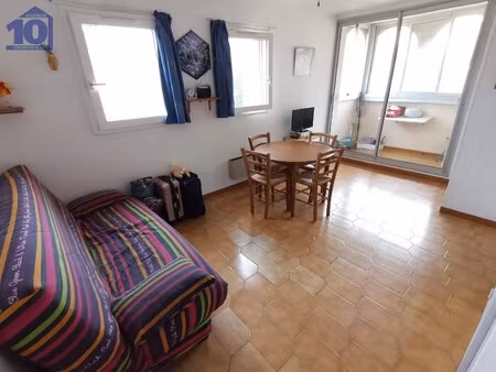 location appartement 2 pièces 26m² valras plage 34350