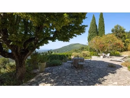 domaine fermé provençale 11 chambres avec vue panoramique - seillans