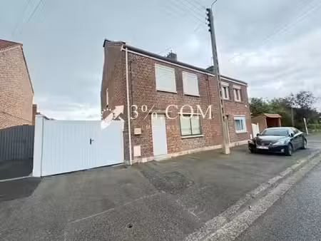 vente maison 5 pièces 92 m² à wahagnies (59261)  150 000 €