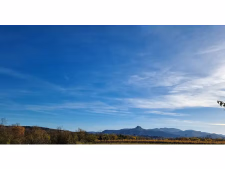 vente terrain 1300 m² labeaume (07120)