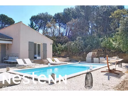 maison t4 de plain-pied ? 117 m² ? terrain 1 030 m² ? piscine ? à 5 min à pied du centre d