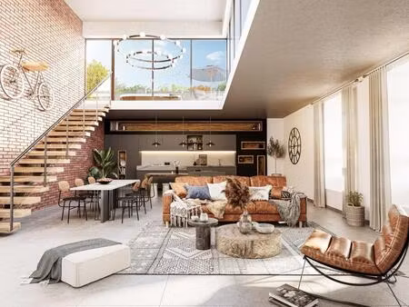 appartement 4 pièces de 141m2 - résidence république - caen