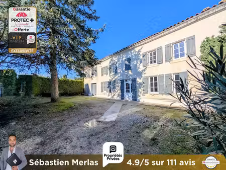 achat maison 9 pièces 264m² st sever de saintonge 17800