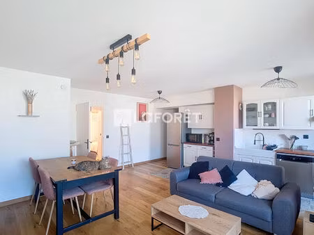 appartement t3 meublé / terrasse / box / quartier chateau gombert 13013 marseille