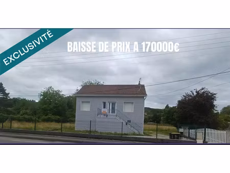 vente maison 6 pièces 115 m² à mandeure (25350)  170 000 €