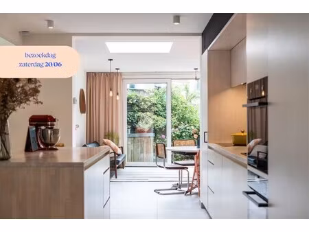 bezoekdag 20/06 afgewerkte en energiezuinige rijwoning met tuinkamer  ruime tuin en epc-la