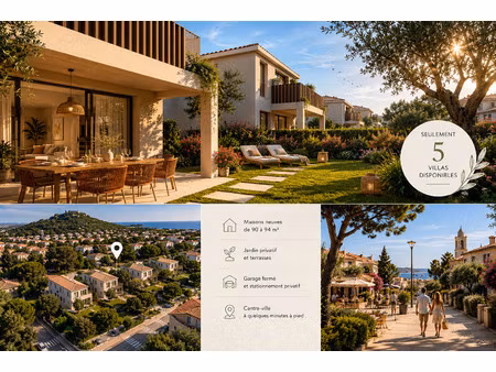 maison 4 pièces avec jardin privatif - six-fours-les-plages 