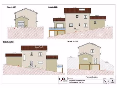 lotissement de 797 m² à voiron