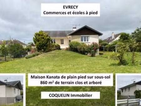 vente maison à évrecy (14210) : à vendre / 93m² évrecy
