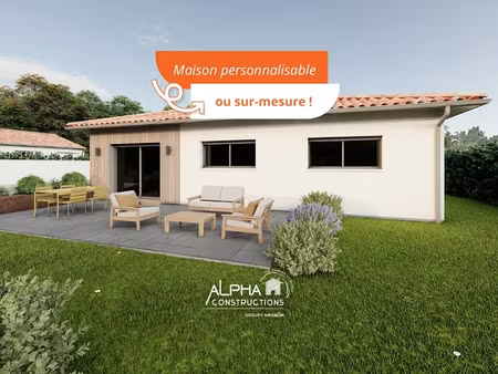 vente maison neuve 4 pièces 86 m² à villenave-de-rions (33550)  224 528 €