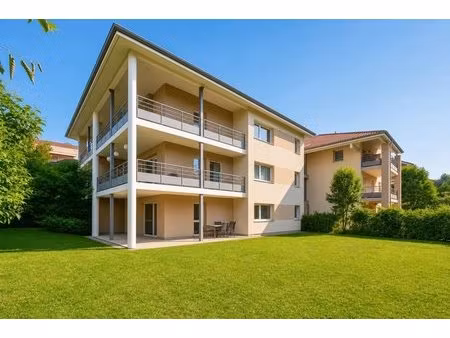idéal frontaliers t3 meublé récent jardin dpe b vétraz-monthoux