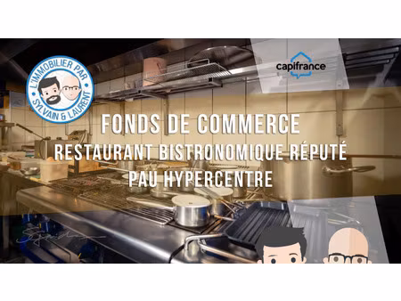 fonds de commerce à vendre pau 2 pièce(s) 100m2 120 560€