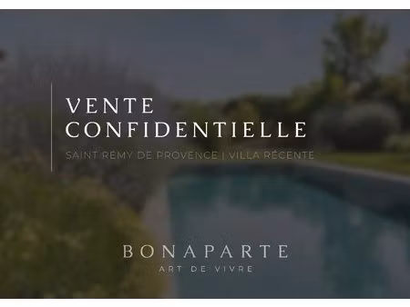 saint rémy de provence - villa récente au cœur d'un environnement privilégié