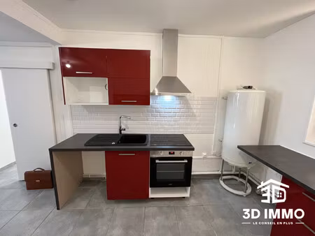 location appartement 2 pièces 52m² avesnes sur helpe 59440