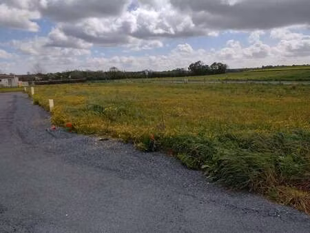 vente terrain à granzay-gript (79360) : à vendre / granzay-gript