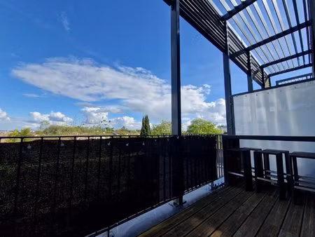 bordeaux cauderan - appartement t3 avec vue dégagée