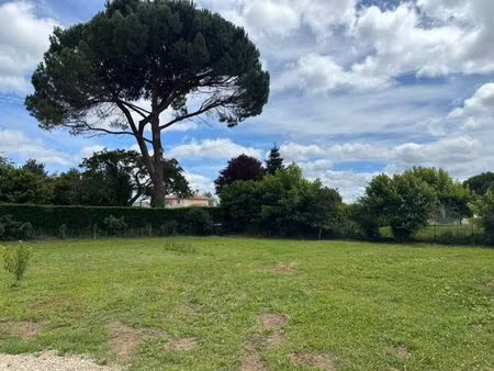 terrain à bâtir à saucats (33650)