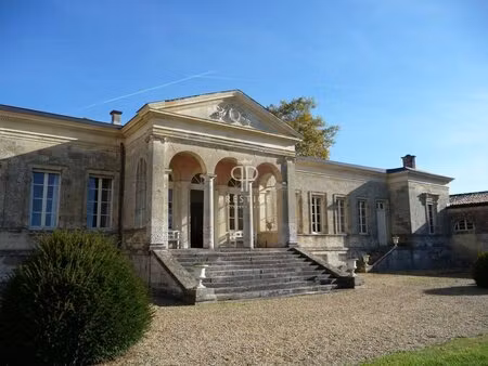 achat : demeure de prestige (33000)