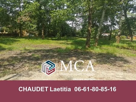 vente terrain 515 m² parempuyre (33290)