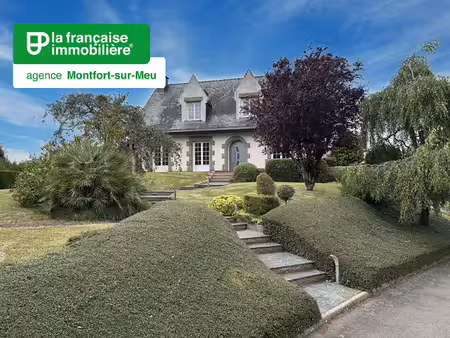 bourg de talensac - terrain - calme - grand sous-sol