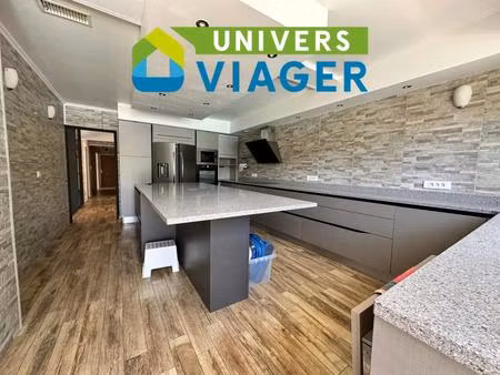 maison t6 en viager libre à meyrannes