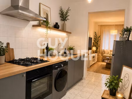 appartement 2 pièces à louer à yutz - quartier de gaulle - stade mermoz