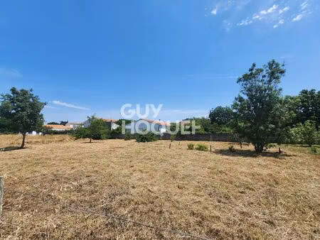 terrain à vendre de 662 m² à saint-georges-d'oléron - réf 4336