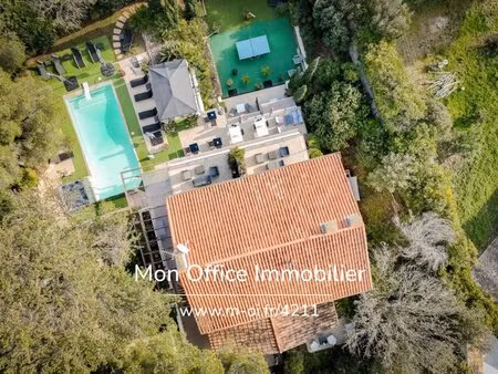 référence : 6134-sic - superbe maison vue mer st aygulf
