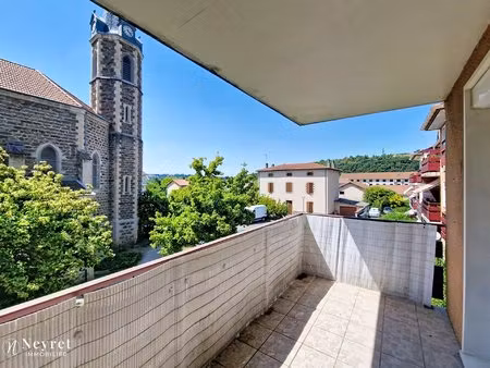appartement t3- 71m2- 2 chambres- sérézin-du-rhône- place de parking et cave