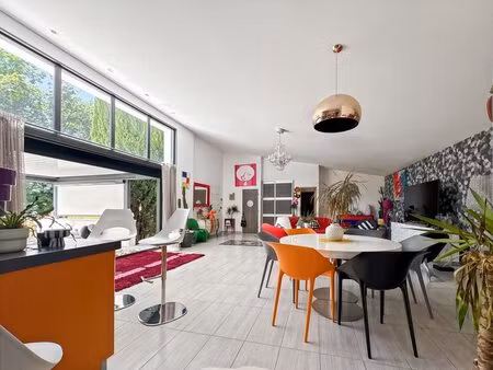 saint-péray – maison contemporaine de plain-pied 181 m² avec piscine  studio indépendant..