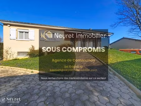 maison individuelle- 105m2- 4 chambres- sous-sol complet- 800m2 parcelle