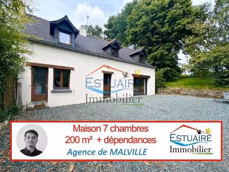 vente maison à fay-de-bretagne (44130) : à vendre / 200m² fay-de-bretagne