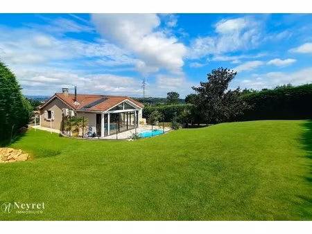 maison à vendre ternay (69360) 145 m2 - 3 chambres 1 bureau- sous-sol terrain 1157 m2-...