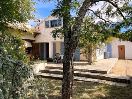 à vendre a salavas ardèche méridionale villa avec un gîte indépendant