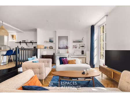 appartement ancien rénové avec balcon
