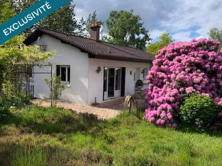 plain-pied avec sous-sol complet  garage et jardin