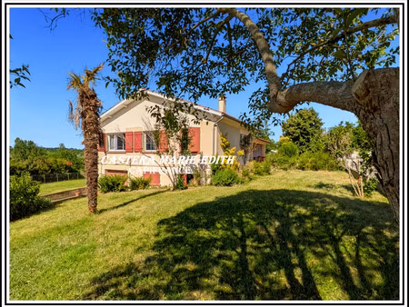 maison 6 pièces 132 m² avec garage - sous-sol - vic fezensac vue pyrenees