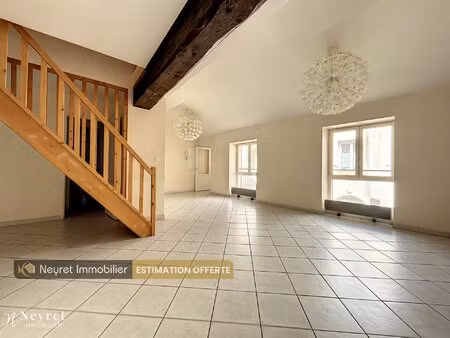 lyon 7 saxe gambetta - t3 duplex 67m2 carrez (86 m2 au sol)