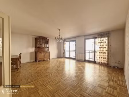 lyon 6 - tête d'or - appartement t3 - 82m2 - balcon