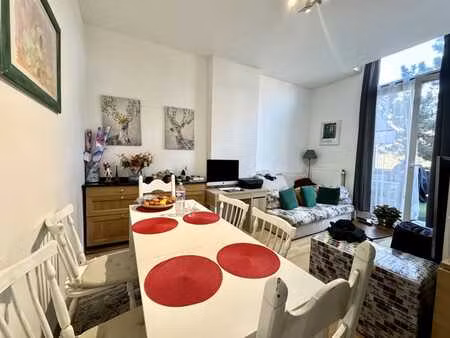 apt. 1 chambre + bureau et terrasse - vdk/brugmann