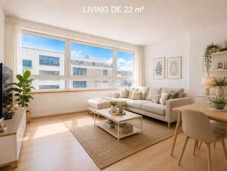 spacieux studio lumineux de 52 m² avec espace nuit séparé