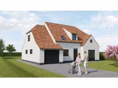 nieuw te bouwen open bebouwing te sint-baafs-vijve