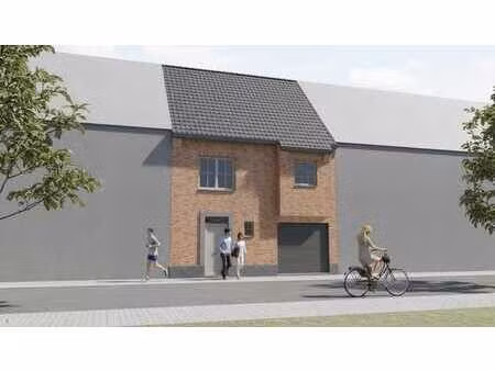 nieuw te bouwen gesloten bebouwing te bredene