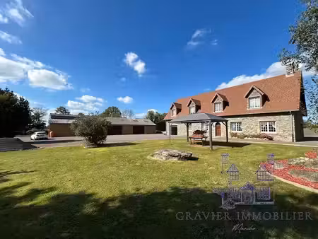 vente maison 7 pièces 198 m² à la vendelée (50200)  566 500 €