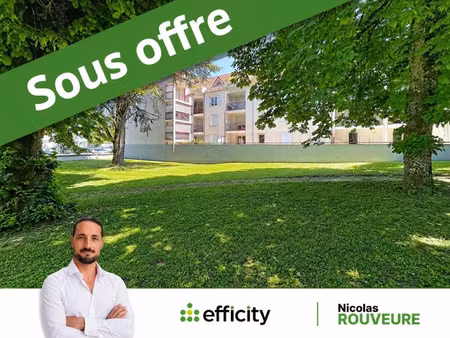 vente appartement 2 pièces 46 m² à la tour-du-pin (38110)  115 000 €