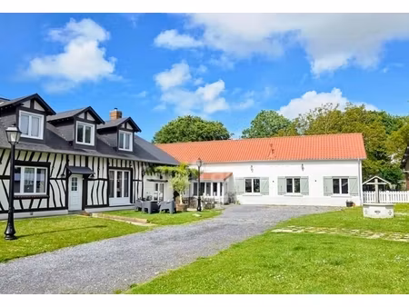 à vendre propriété de caractère proche baie de somme - deux habitations indépendantes  gît