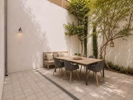 ixelles louise | maison 4 ch. 230m² + jardin 50m²